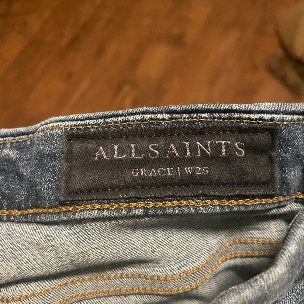 All saints grace jeans, skinny